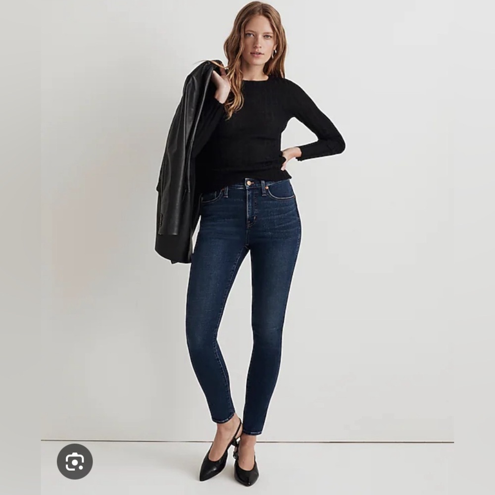 Madewell, high riser, skinny jeans